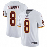 Nike Washington Redskins #8 Kirk Cousins White NFL Vapor Untouchable Limited Jersey,baseball caps,new era cap wholesale,wholesale hats